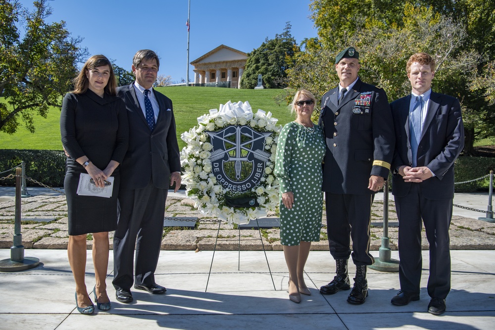 1st Special Forces Command (Airborne) Wreath-Laying Ceremony to Commemorate President John F. Kennedy's Contributions to the U.S. Army Special Forces