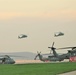 3rd Combat Aviation Brigade helicopters arrive at Illesheim Army Airfield, Germany