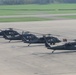 3rd Combat Aviation Brigade helicopters arrive at Illesheim Army Airfield, Germany