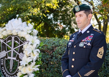 1st Special Forces Command (Airborne) Wreath-Laying Ceremony to Commemorate President John F. Kennedy's Contributions to the U.S. Army Special Forces