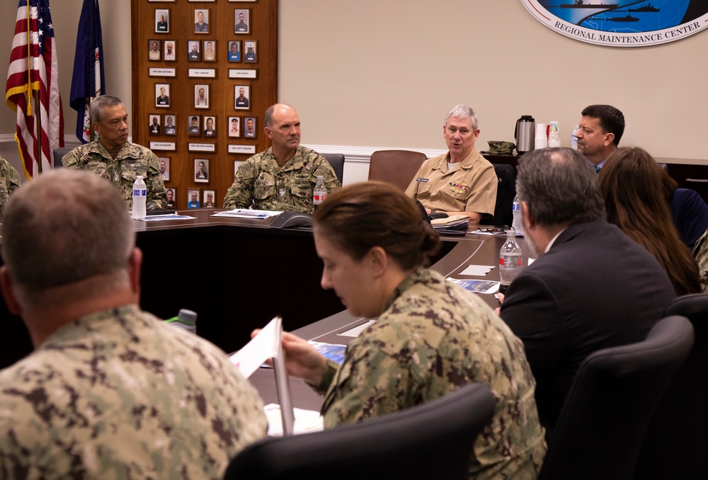 NAVSEA Visits MARMC