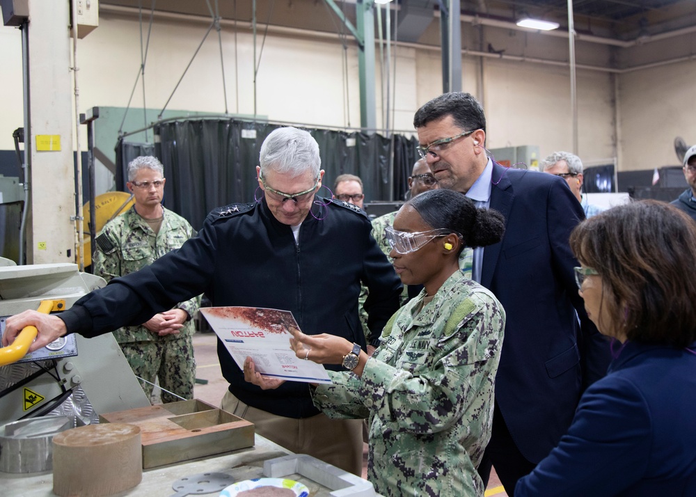 NAVSEA Visits MARMC