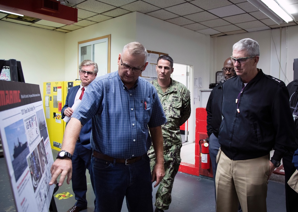 NAVSEA Visits MARMC
