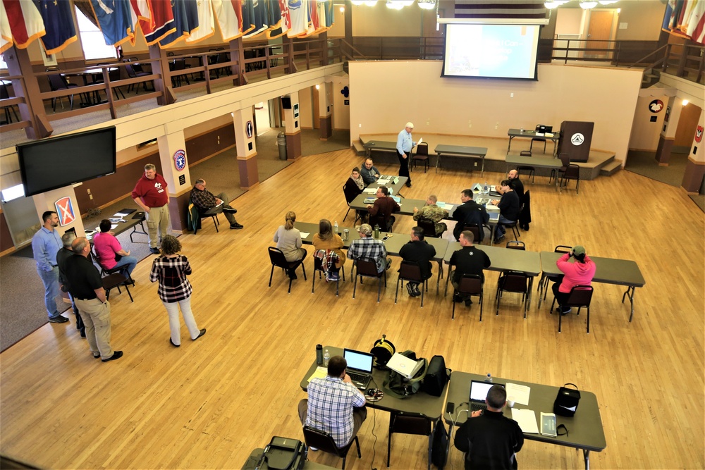 Fort McCoy DPTMS hosts Homeland Security Exercise, Evaluation Program training course