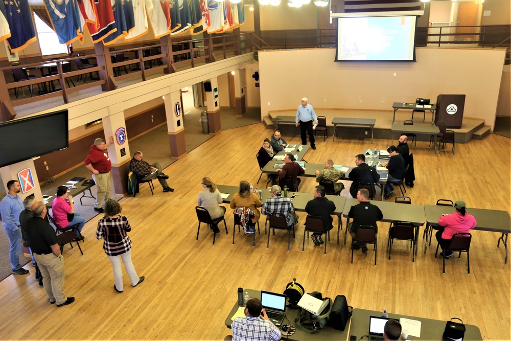 Fort McCoy DPTMS hosts Homeland Security Exercise, Evaluation Program training course