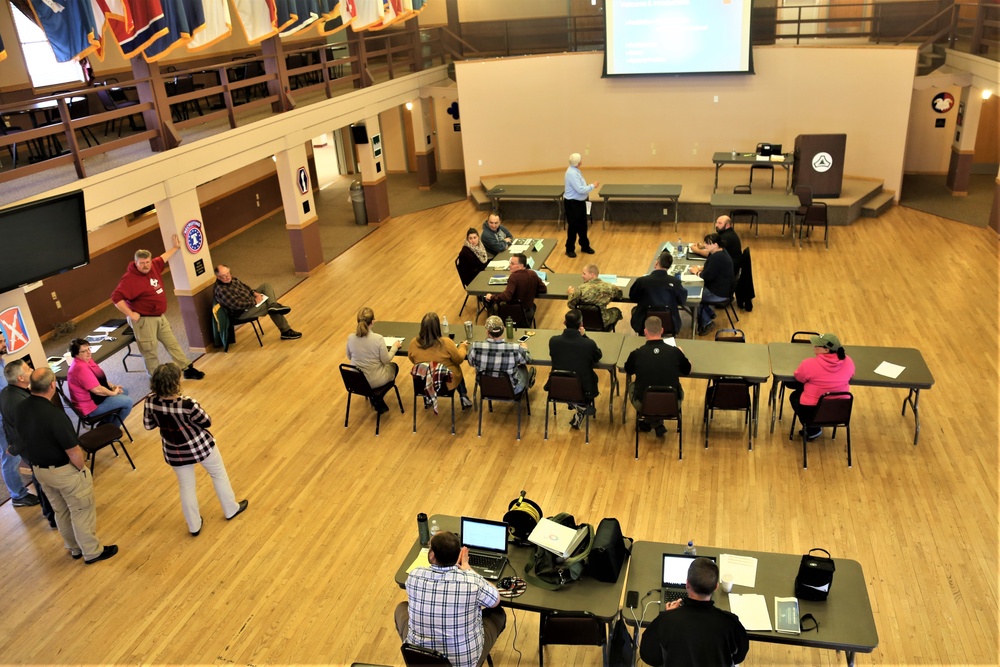 Fort McCoy DPTMS hosts Homeland Security Exercise, Evaluation Program training course