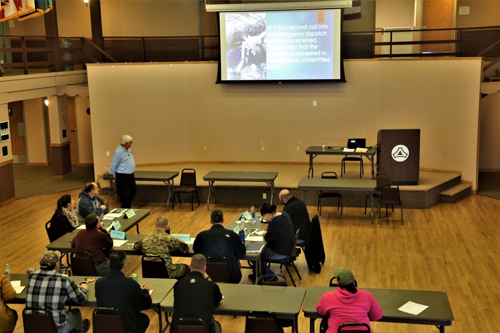 Fort McCoy DPTMS hosts Homeland Security Exercise, Evaluation Program training course