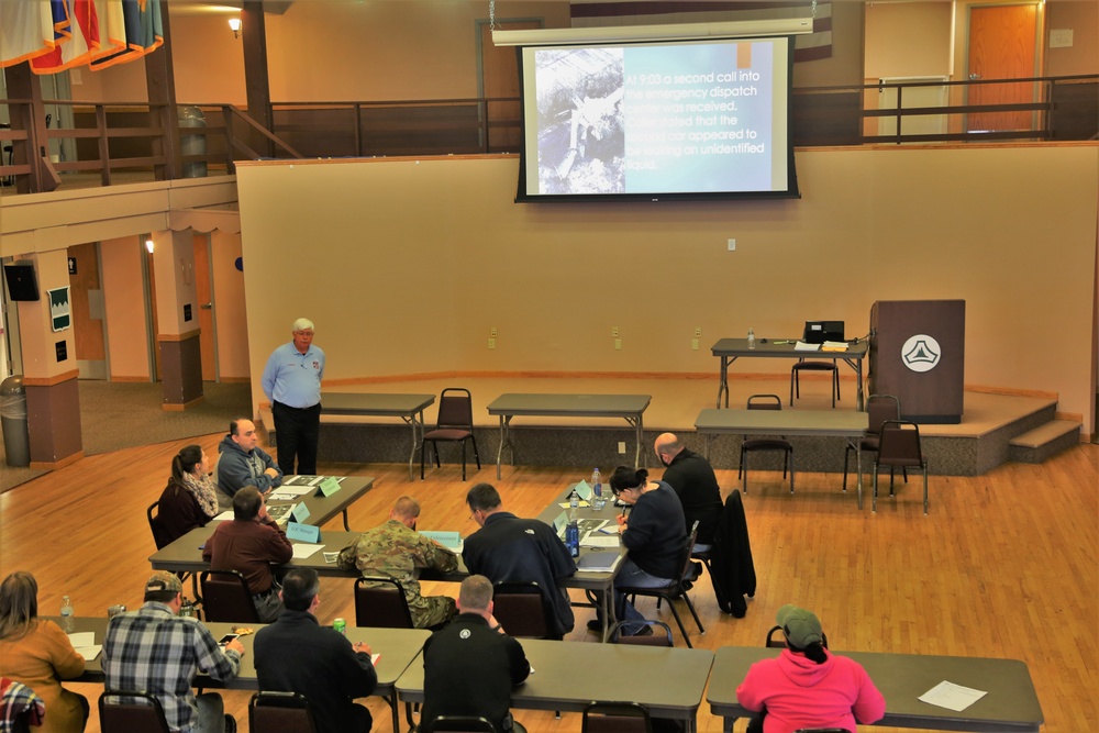 Fort McCoy DPTMS hosts Homeland Security Exercise, Evaluation Program training course