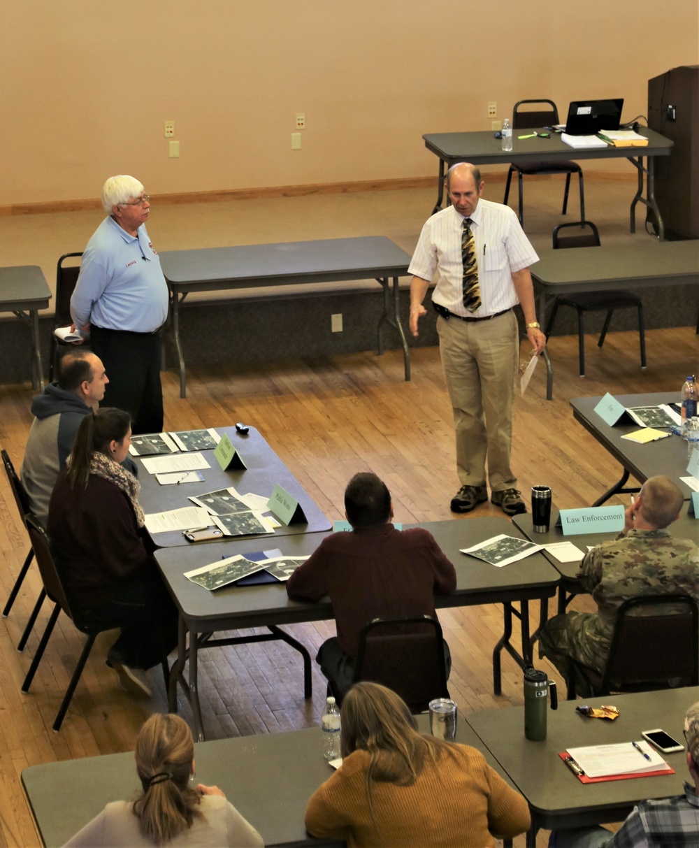 Fort McCoy DPTMS hosts Homeland Security Exercise, Evaluation Program training course