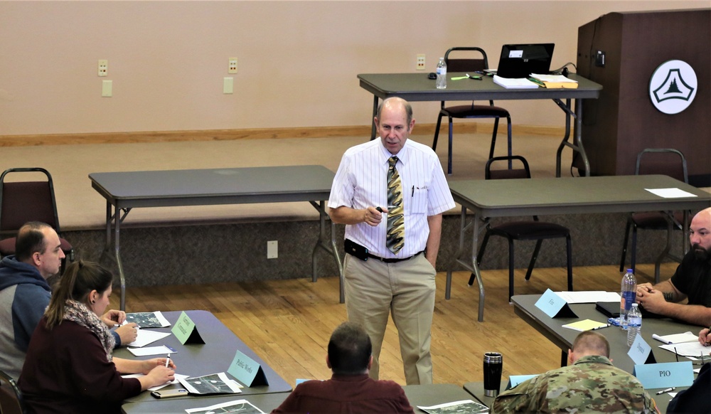 Fort McCoy DPTMS hosts Homeland Security Exercise, Evaluation Program training course