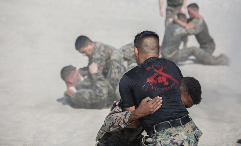 Student becomes the teacher: Marines culminating event for MAI course