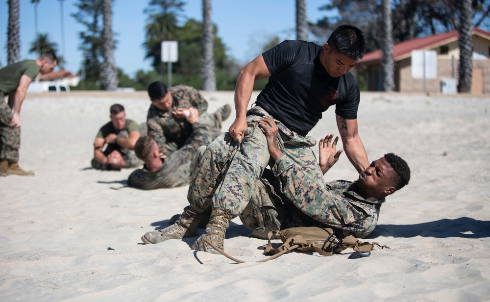 Student becomes the teacher: Marines culminating event for MAI course