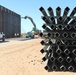 Task Force Barrier continues work constructing barrier panels at El Paso 1 project