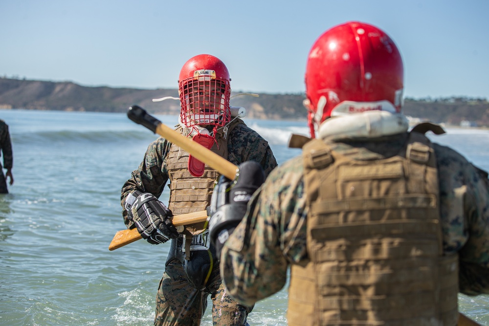 Student becomes the teacher: Marines culminating event for MAI course