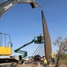 Task Force Barrier continues work constructing barrier panels at El Paso 46 mile project