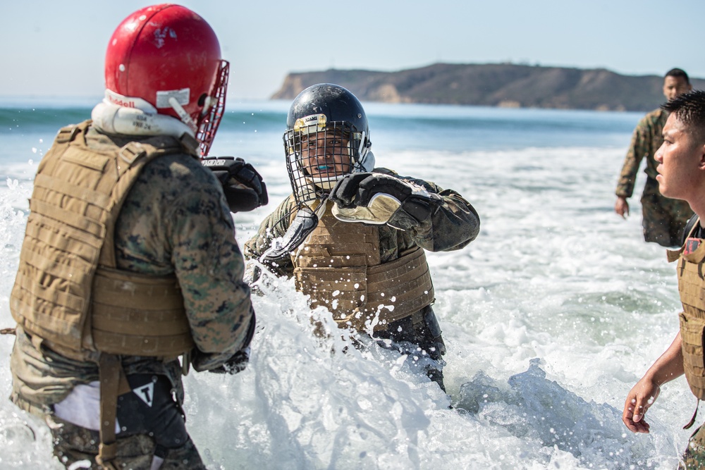 Student becomes the teacher: Marines culminating event for MAI course