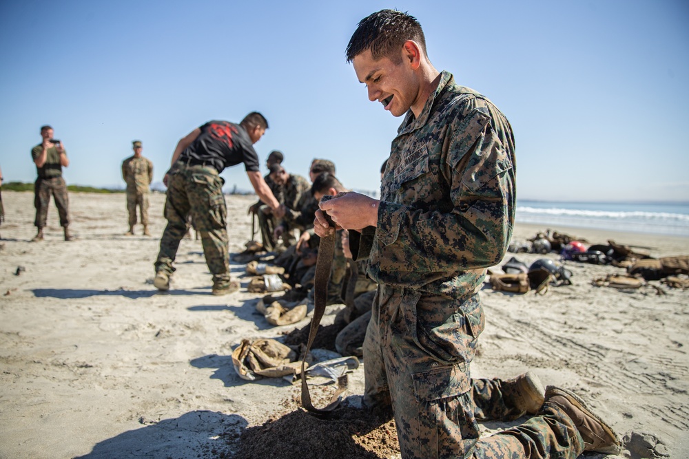 Student becomes the teacher: Marines culminating event for MAI course