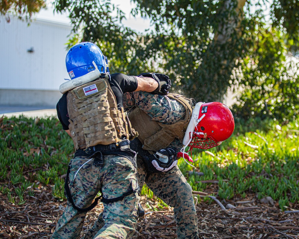 Student becomes the teacher: Marines culminating event for MAI course