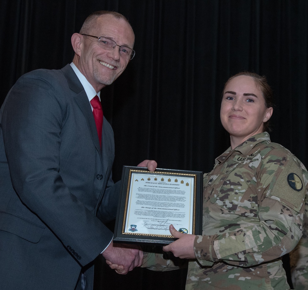 1st Information Operations Command hosted a NCO Induction Ceremony