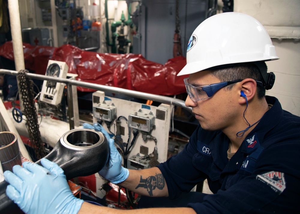 MARMC Conducts Repairs Aboard Oak Hill