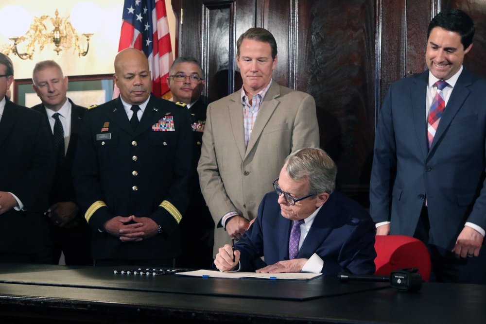 Ohio Gov. Mike DeWine signs cyber reserve legislation