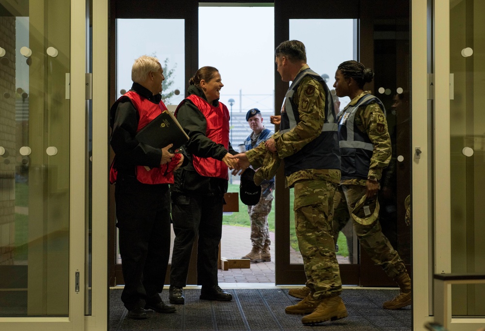 501st Combat Support Wing conducts base exercise