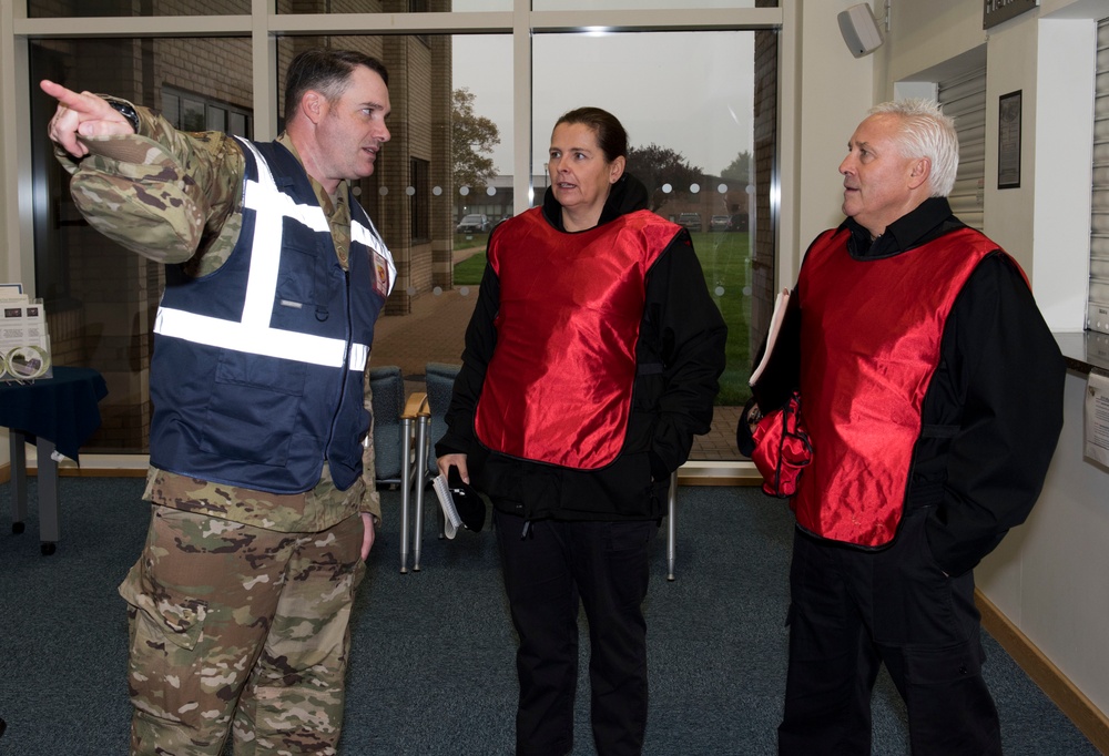 501st Combat Support Wing conducts base exercise