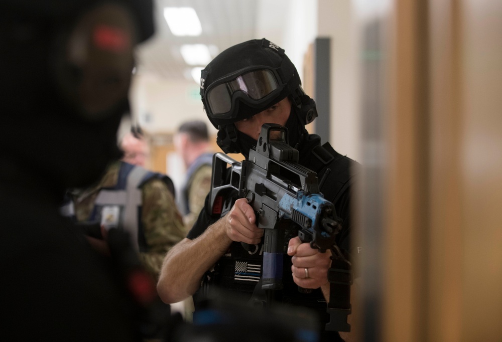 501st Combat Support Wing conducts base exercise