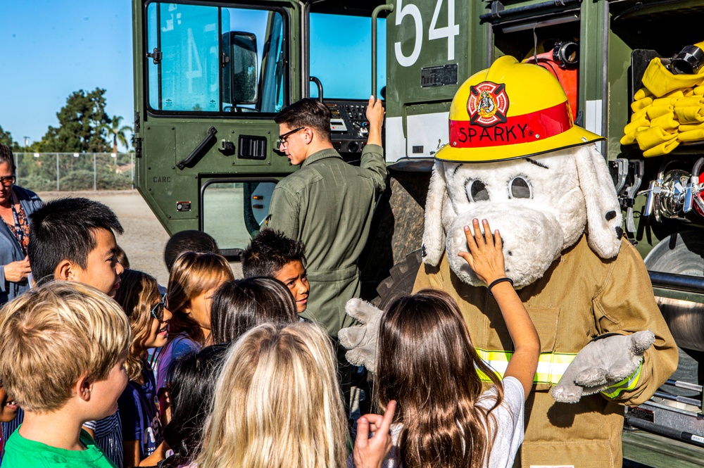 Sending a Message: MCAS Miramar Inspires Students