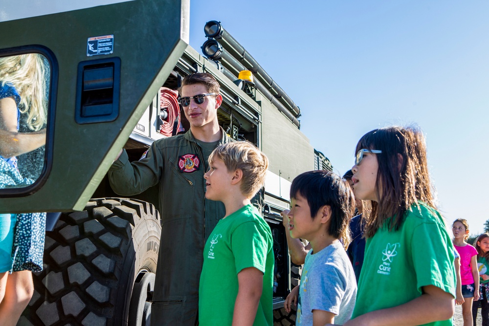 Sending a Message: MCAS Miramar Inspires Students