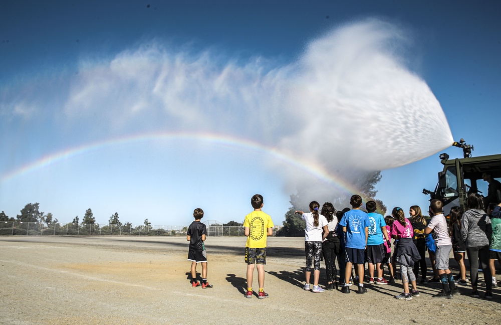 Sending a Message: MCAS Miramar Inspires Students