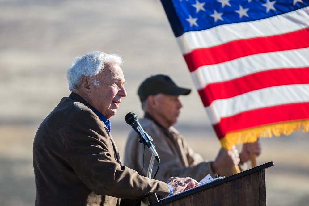 Mettie Airstrip Dedication Honors Yakima Purple Heart Recipient