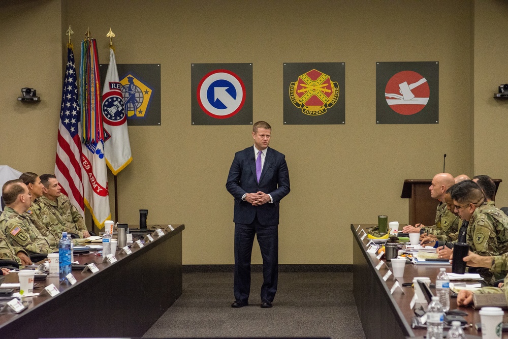 Secretary of the Army Speaks at USAREC ALTC