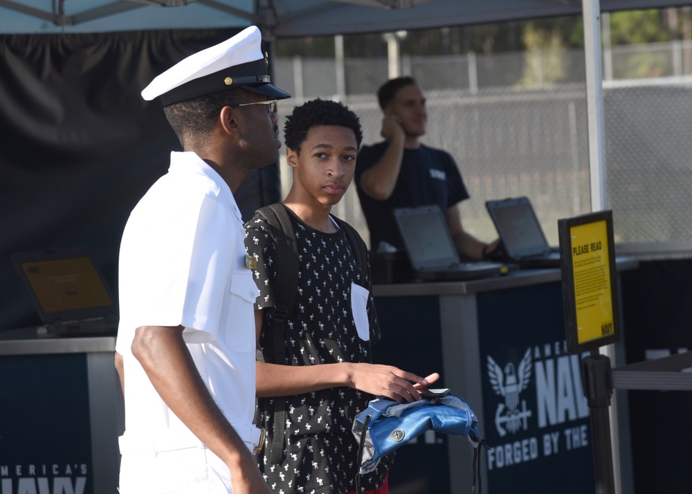 NIMITZ Visits Oakleaf High