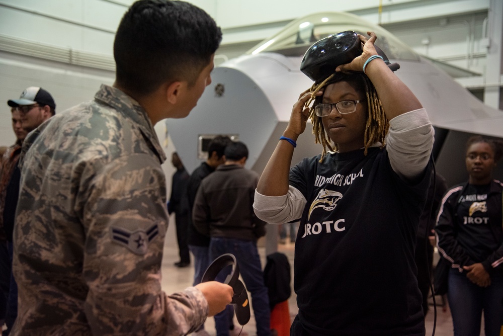 STEM day at Sheppard AFB