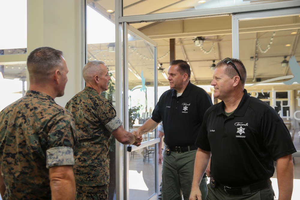 Temecula, Pendleton leaders come together for luncheon