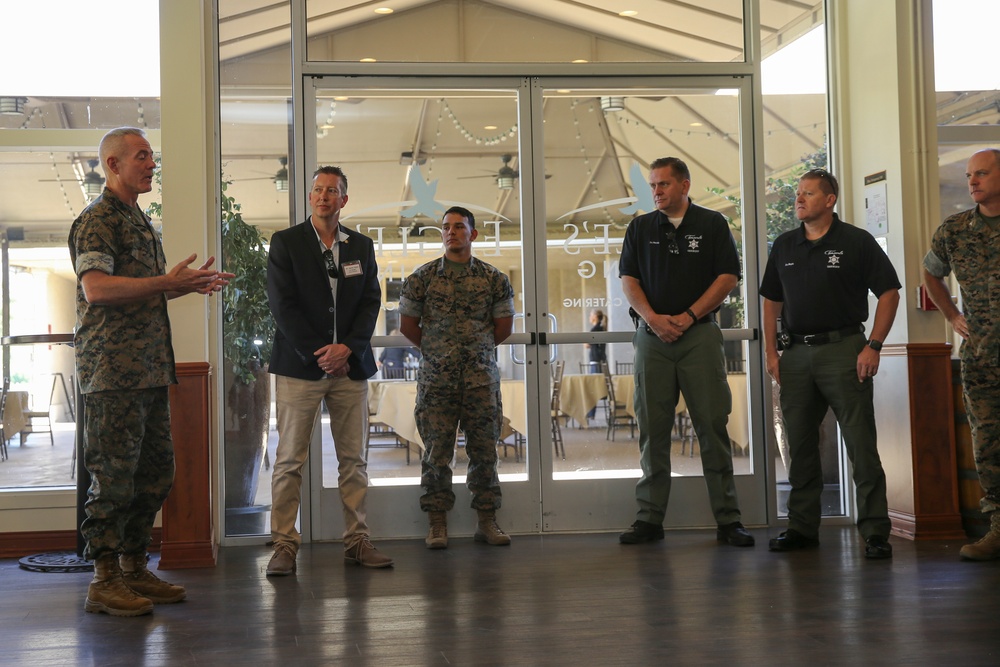 Temecula, Pendleton leaders come together for luncheon