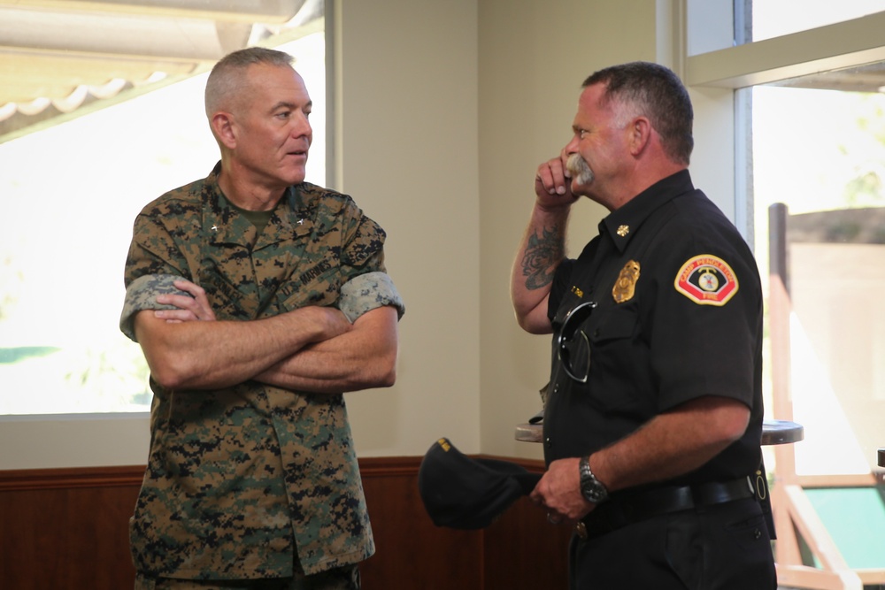 Temecula, Pendleton leaders come together for luncheon