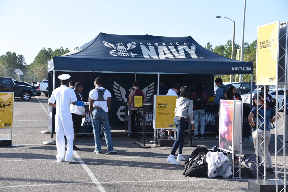 NIMITZ Visits Oakleaf High School