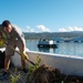 Navy Mustang Association Hawaii Chapter Cleans Up Pearl Harbor Mooring Quays