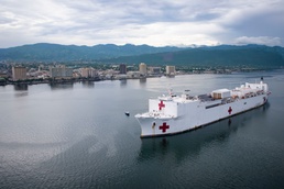 USNS Comfort Visits Kingston, Jamaica