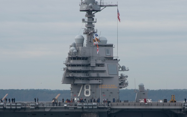 Gerald R. Ford Sea Trials