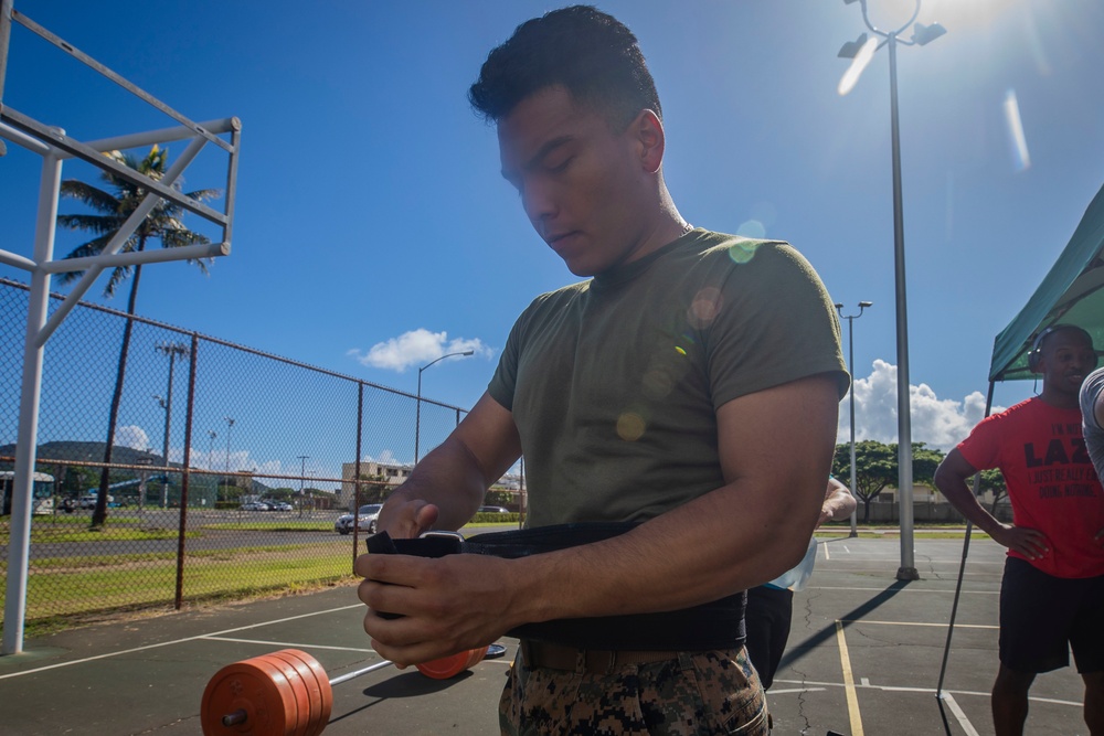 Powerhouse: HQBN Marines host 1000lbs Club