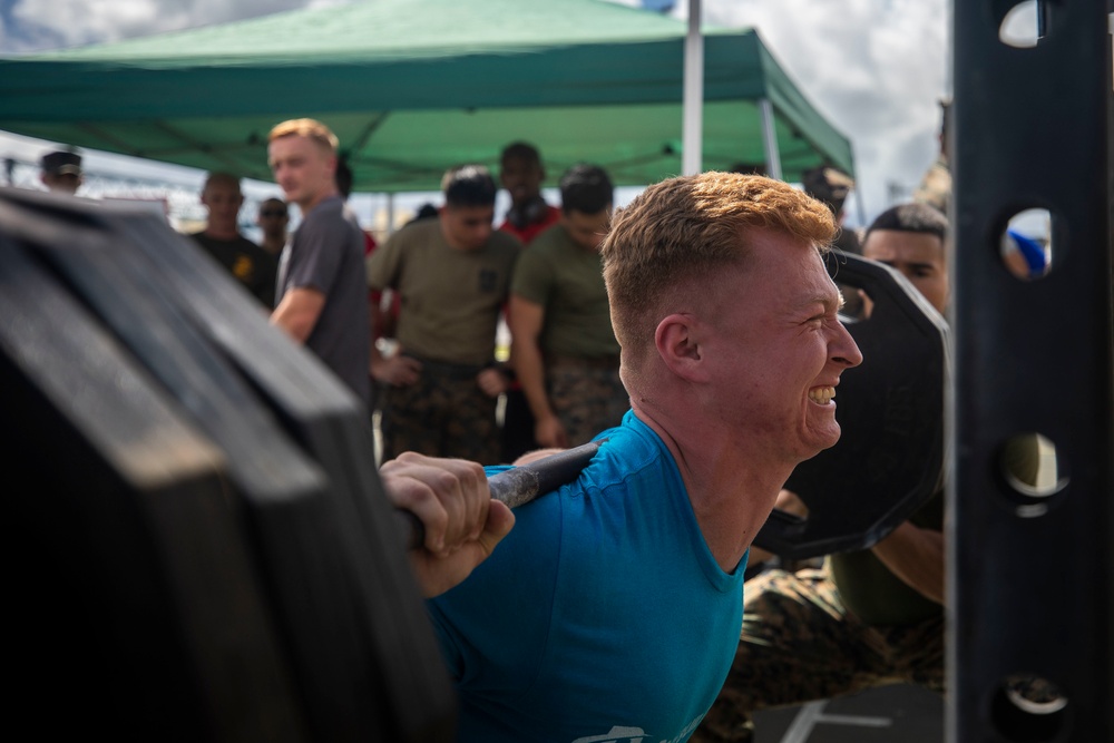Powerhouse: HQBN Marines host 1000lbs Club