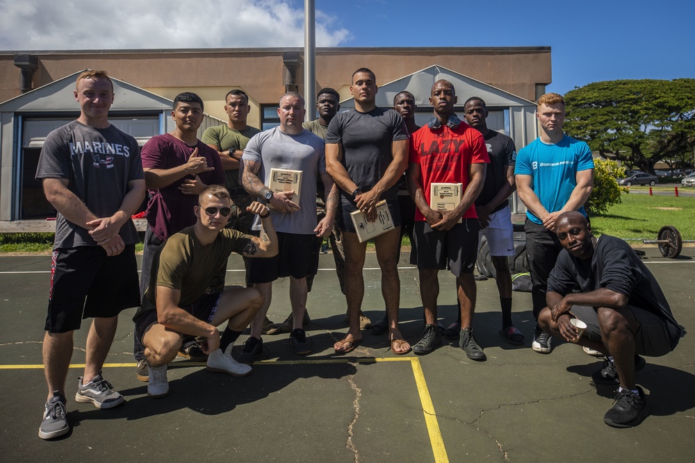 Powerhouse: HQBN Marines host 1000lbs Club