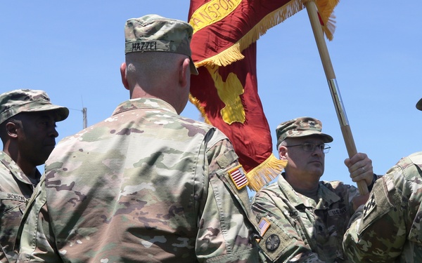 Passing the colors