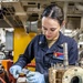 Sailors Aboard USS Milius (DDG 69) Conduct Repairs in the Main Engine Room