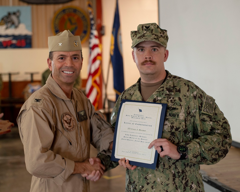 Camp Lemonnier's Oct. 2019 Award Ceremony