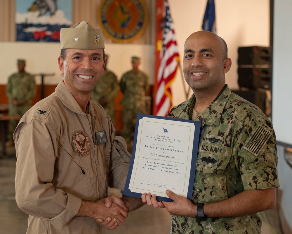 Camp Lemonnier's Oct. 2019 Award Ceremony