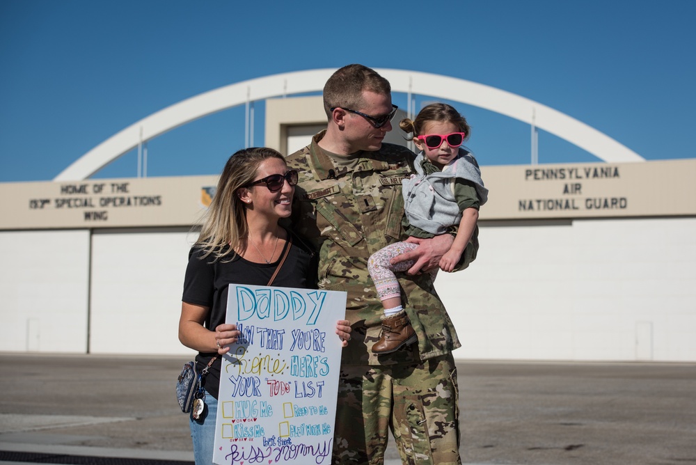 193rd SOW Airmen return from deployment